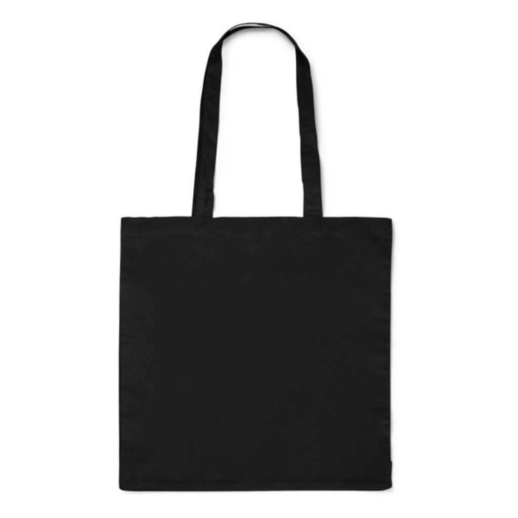 Сумка из 100% хлопка плотностью 180 г/м3 черный - BO1690S102- Фото №1 Сумка из 100% хлопка плотностью 180 г/м3 черный - BO1690S102- Фото №1