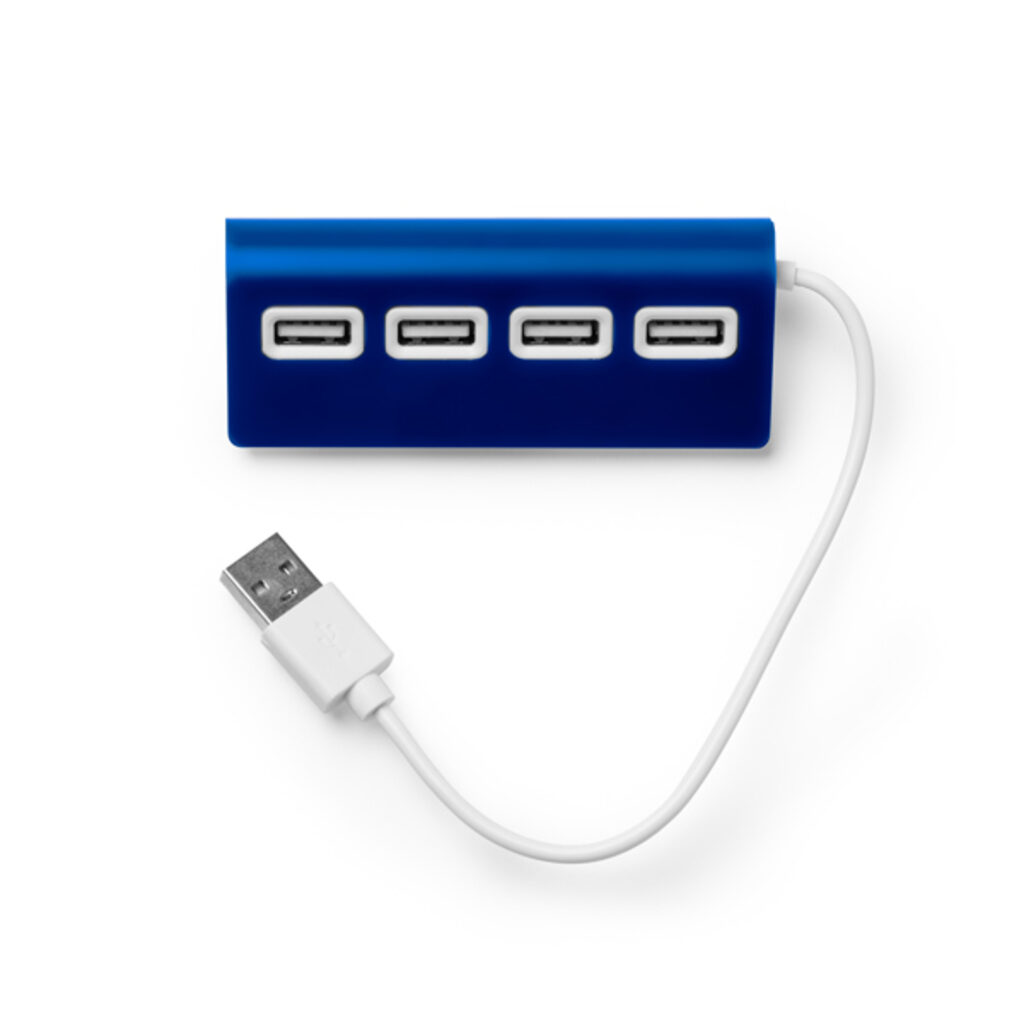 USB-порт з алюмінієвою структурою, двокольоровим покриттям і білим кабелем темно-синій - IA3033S105- Фото №1 USB-порт з алюмінієвою структурою, двокольоровим покриттям і білим кабелем темно-синій - IA3033S105- Фото №1