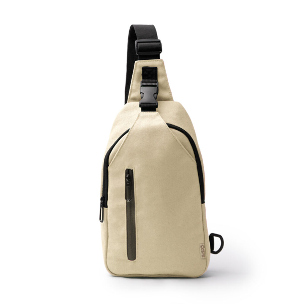 Сумка на плече з переробленої бавовни бежевий  розмір ONE SIZE ADULT - MO1927S106- Фото №1