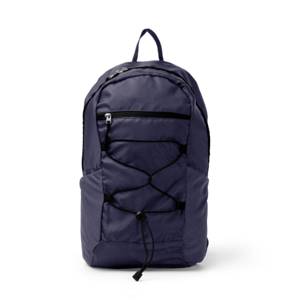 Спортивний рюкзак з ріпстопу 420D RPET темно-синій  розмір ONE SIZE ADULT - MO1941S155- Фото №1