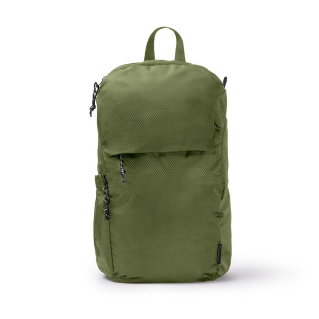 Рюкзак из рипстопа RPET, водоотталкивающая ткань зеленый  размер ONE SIZE ADULT - MO1949S1107- Фото №1