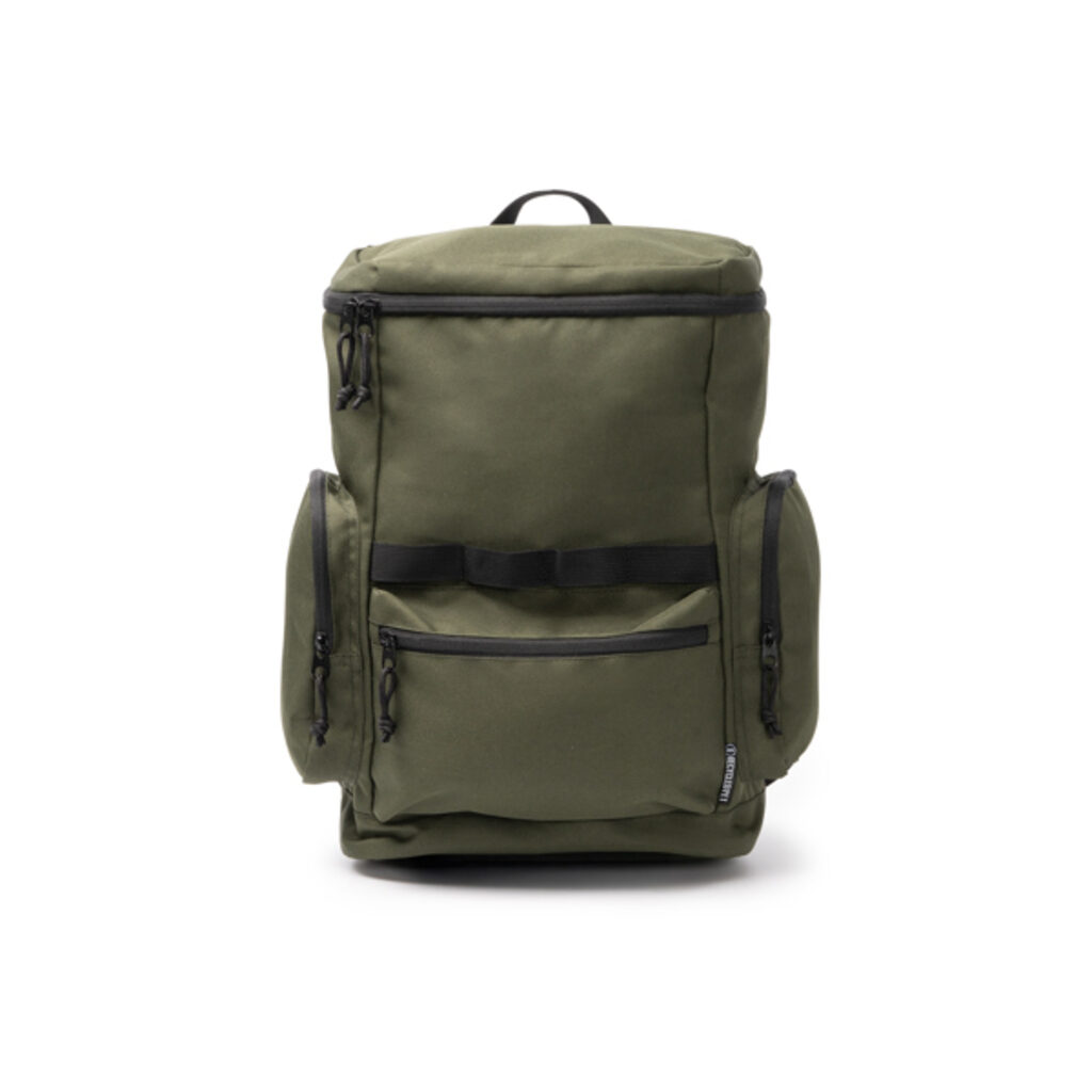 Рюкзак из 600D RPET зеленый  размер ONE SIZE ADULT - MO2040S1107- Фото №1