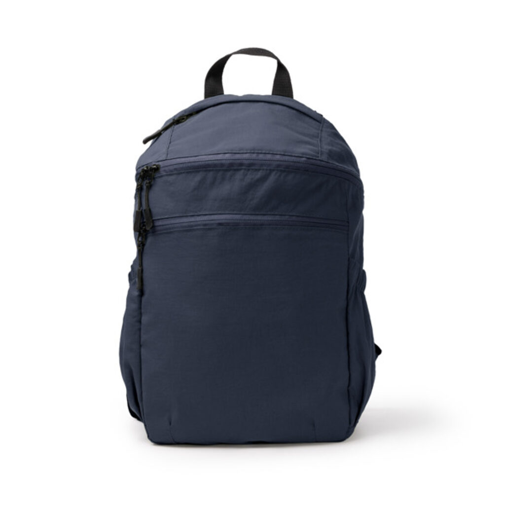 Рюкзак з нейлону Taslon Ripstop темно-синій розмір ONE SIZE ADULT - MO2047S155- Фото №1 Рюкзак з нейлону Taslon Ripstop темно-синій розмір ONE SIZE ADULT - MO2047S155- Фото №1