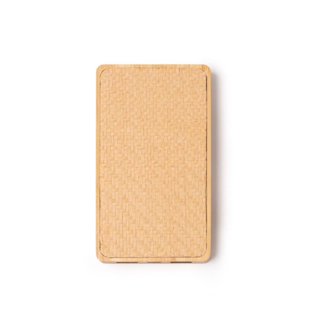 Powerbank з бамбука та з натуральних волокон бежевий - PB1318S129- Фото №1