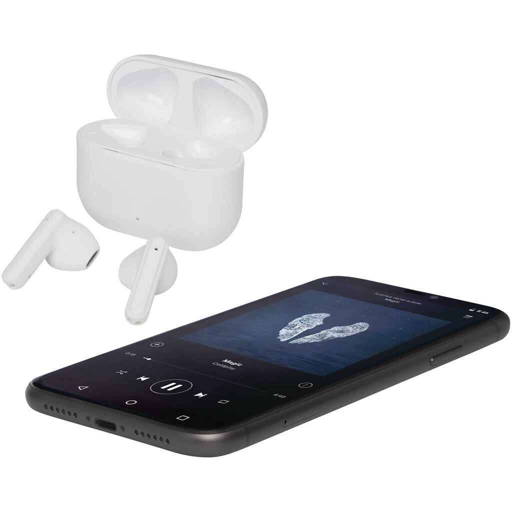 Altais гарнитура True Wireless Bluetooth® из переработанной пластмассы белый - 12448101- Фото №7 Altais гарнитура True Wireless Bluetooth® из переработанной пластмассы белый - 12448101- Фото №7