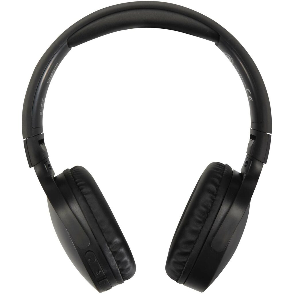 Ancha беспроводная Bluetooth®-гарнитура с накладными наушниками из переработанной пластмассы сплошной черный - 12448390- Фото №3 Ancha беспроводная Bluetooth®-гарнитура с накладными наушниками из переработанной пластмассы сплошной черный - 12448390- Фото №3