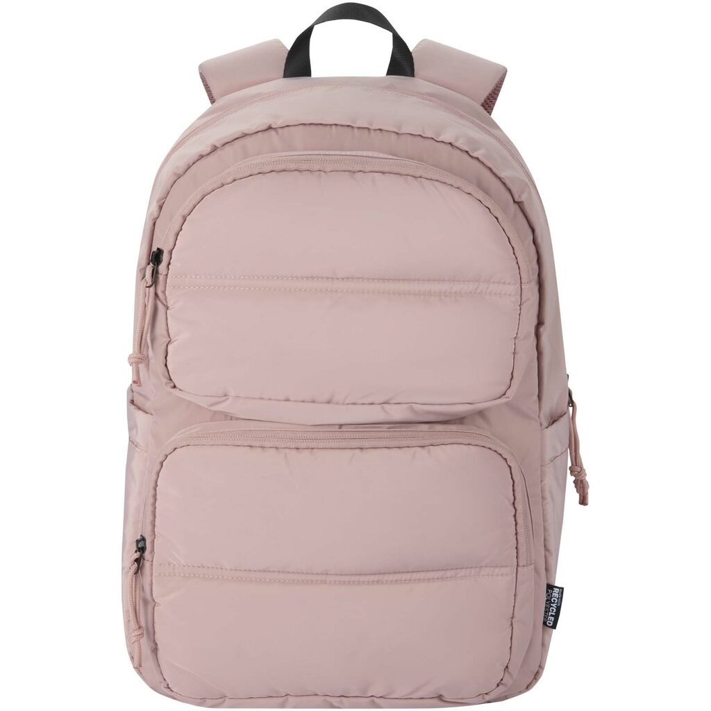 Рюкзак Puffer для ноутбука с диагональю экрана 15,6 дюйма объемом 18 л, изготовленный из переработанных материалов розовый - 13011470- Фото №2 Рюкзак Puffer для ноутбука с диагональю экрана 15,6 дюйма объемом 18 л, изготовленный из переработанных материалов розовый - 13011470- Фото №2