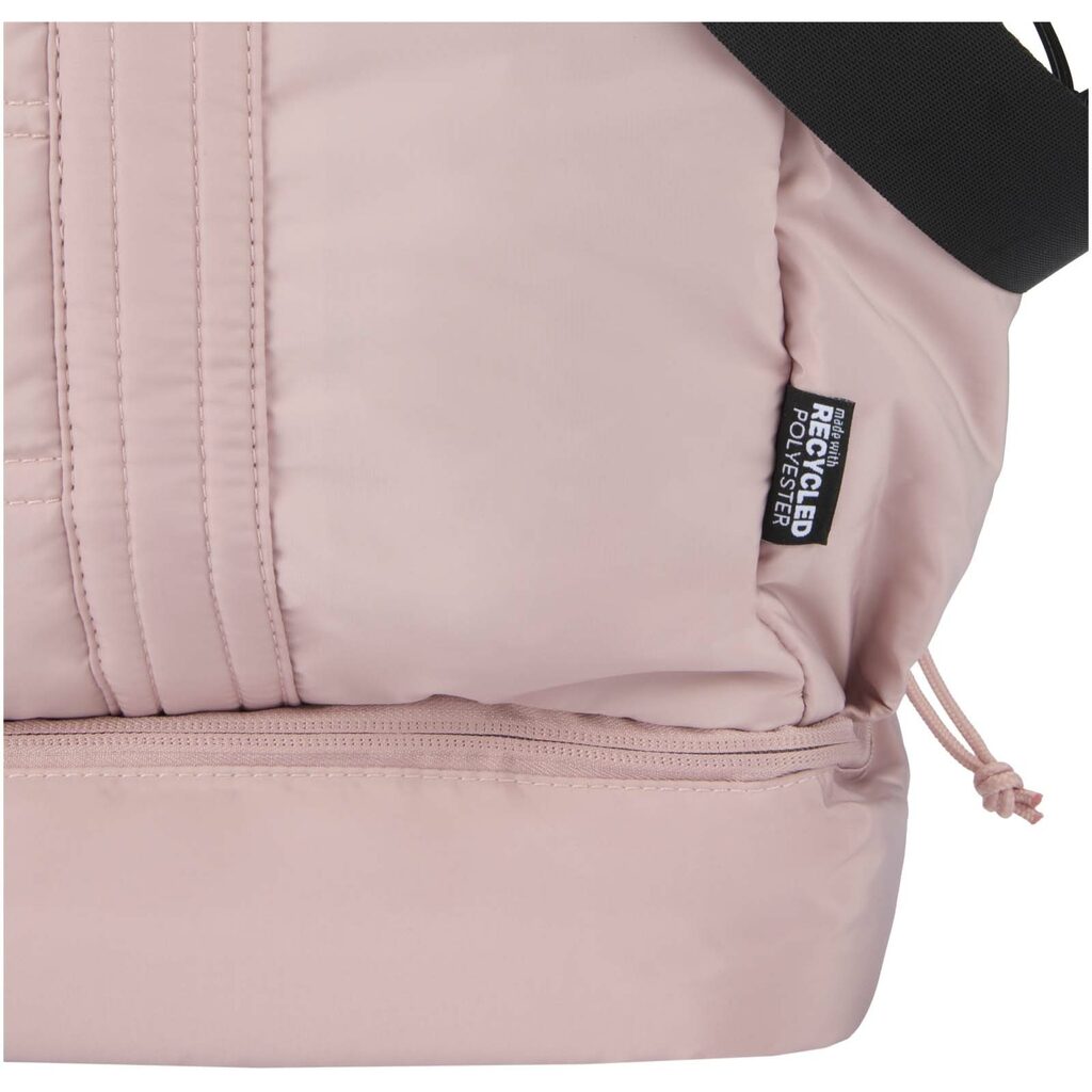 Дорожная сумка Puffer GRS из переработанных материалов с утепленным дном, 30 л. розовый - 13011570- Фото №6 Дорожная сумка Puffer GRS из переработанных материалов с утепленным дном, 30 л. розовый - 13011570- Фото №6
