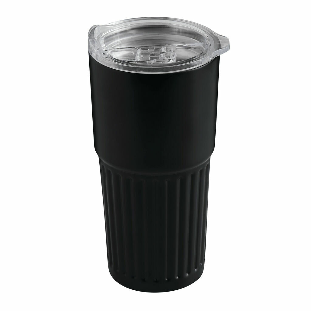 Вакуумная кружка для напитков WAVE LINE черный - 56-0304713- Фото №1 Вакуумная кружка для напитков WAVE LINE черный - 56-0304713- Фото №1