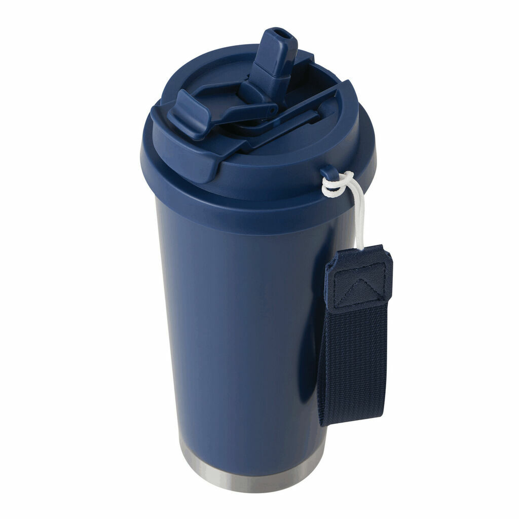 Вакуумная термокружка для путешествий MUG2GO темно-синий - 56-0304742- Фото №1 Вакуумная термокружка для путешествий MUG2GO темно-синий - 56-0304742- Фото №1