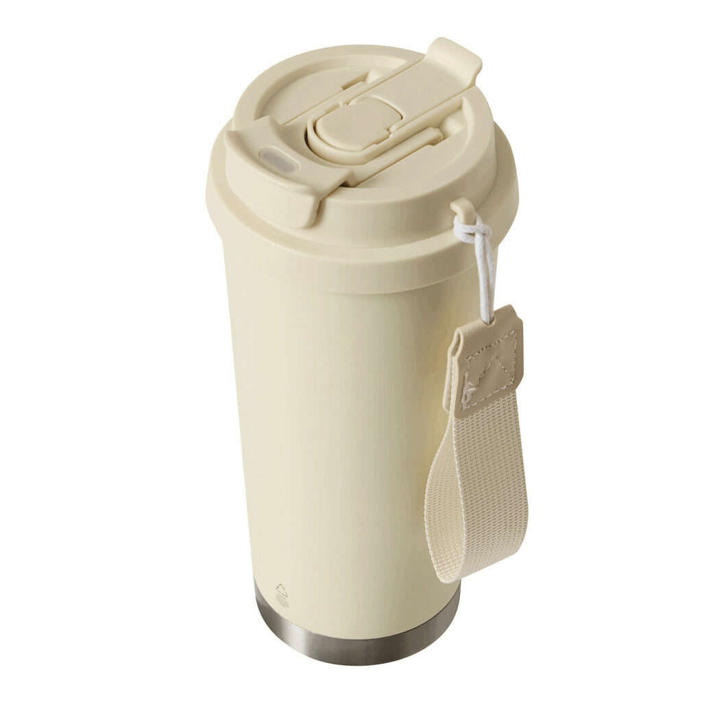 Вакуумная термокружка для путешествий MUG2GO бежевый - 56-0304743- Фото №1 Вакуумная термокружка для путешествий MUG2GO бежевый - 56-0304743- Фото №1