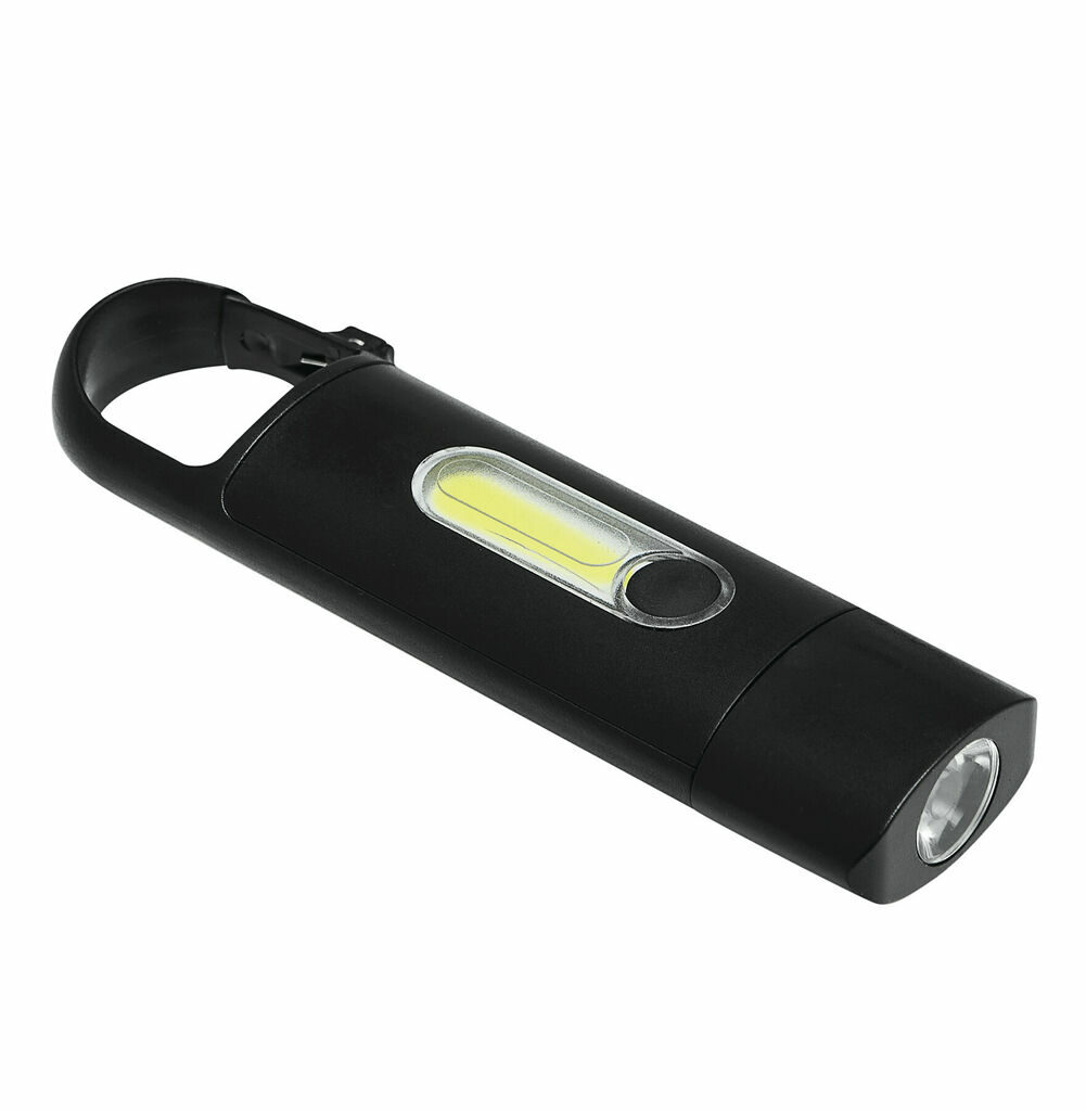Аккумуляторный фонарик BRIGHT LIGHT черный - 56-0403176- Фото №1 Аккумуляторный фонарик BRIGHT LIGHT черный - 56-0403176- Фото №1