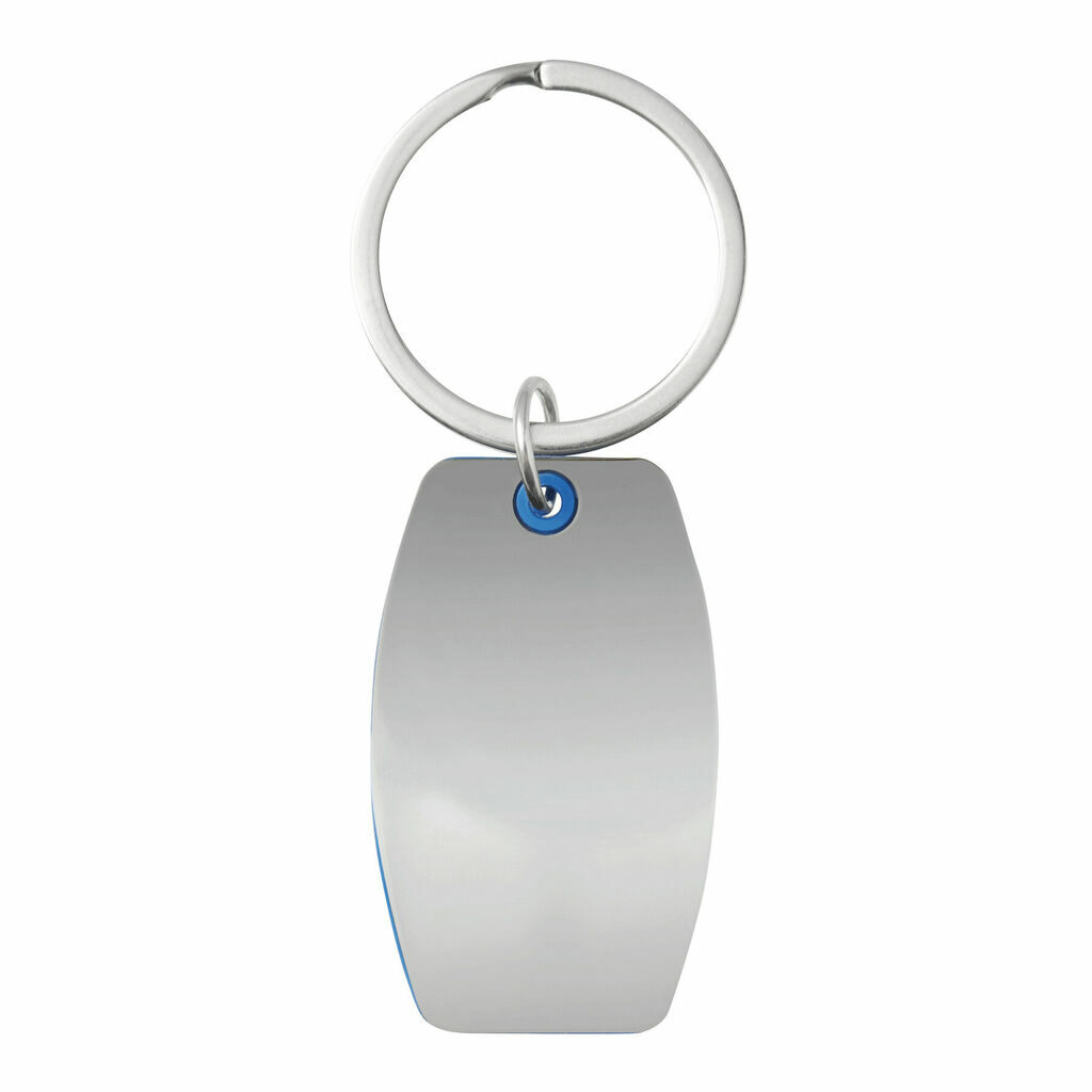 Брелок MIRROR синій, серебряний - 56-0407018- Фото №2 Брелок MIRROR синій, серебряний - 56-0407018- Фото №2