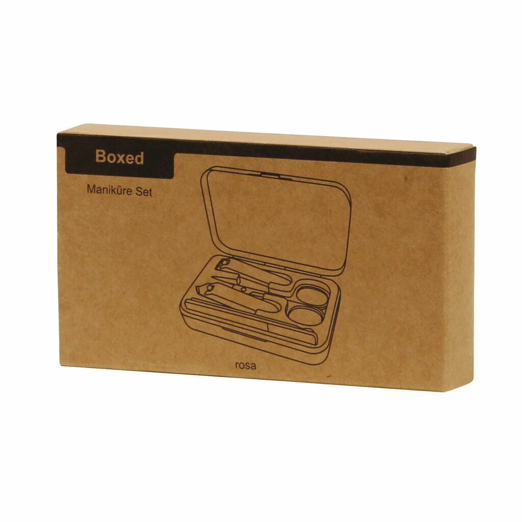 Набор для маникюра BOXED розовый - 56-0499024- Фото №5 Набор для маникюра BOXED розовый - 56-0499024- Фото №5