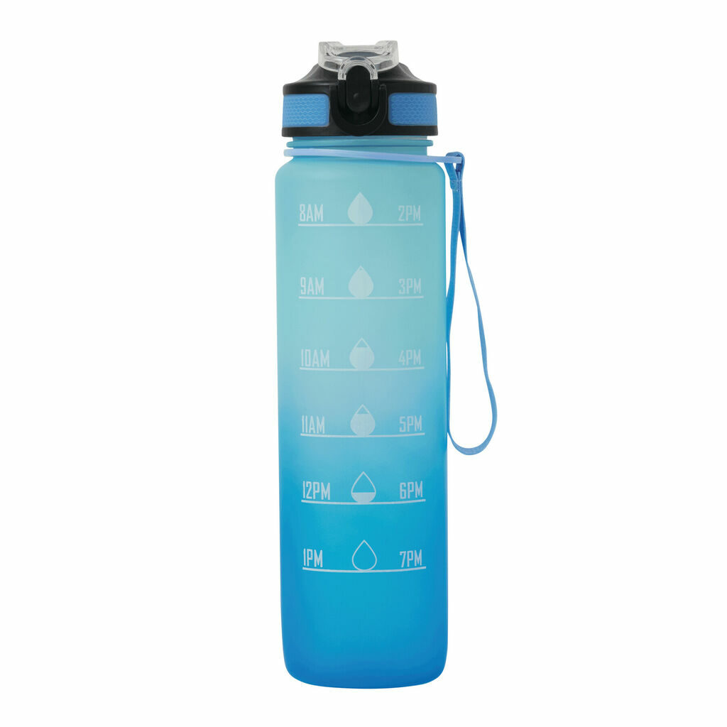 Спортивная бутылка для воды HYDRO LEVEL синий - 56-0603185- Фото №2 Спортивная бутылка для воды HYDRO LEVEL синий - 56-0603185- Фото №2