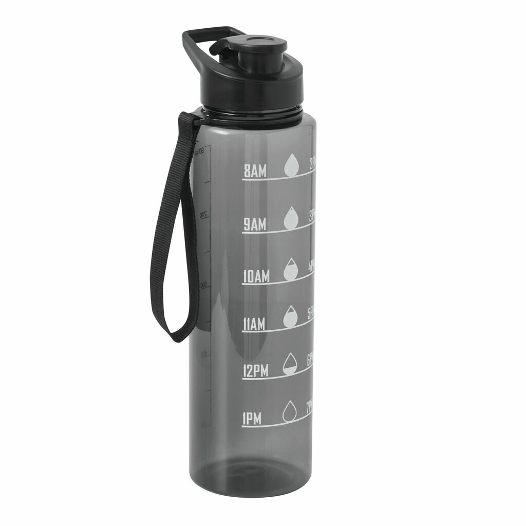 Спортивная бутылка для воды AQUA LEVEL черный - 56-0603189- Фото №1 Спортивная бутылка для воды AQUA LEVEL черный - 56-0603189- Фото №1