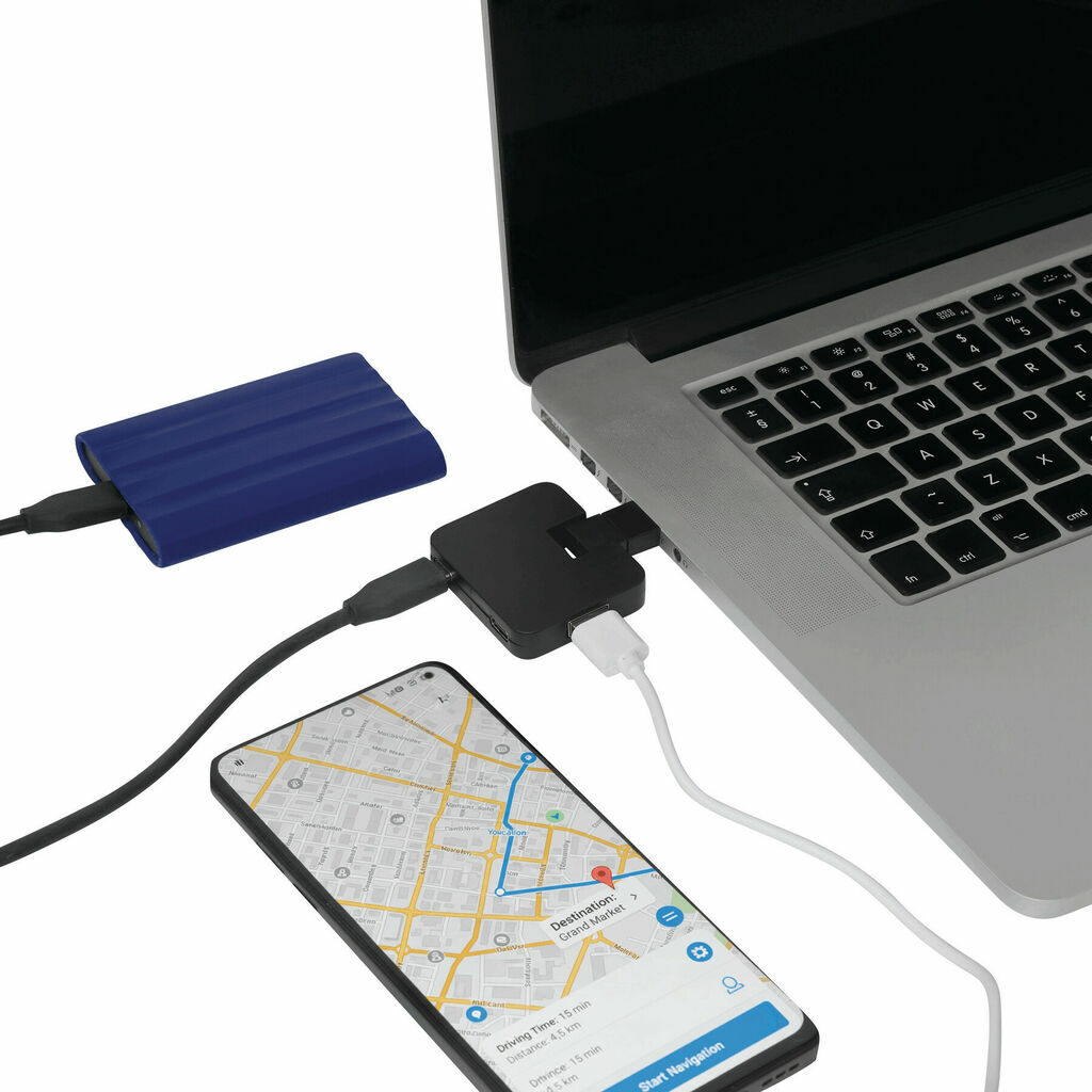 USB-концентратор HUBI черный - 56-1107412- Фото №8 USB-концентратор HUBI черный - 56-1107412- Фото №8
