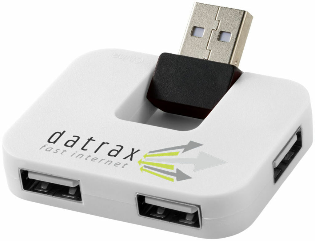 Хаб USB Gaia білий - 12359801- Фото №2 Хаб USB Gaia білий - 12359801- Фото №2