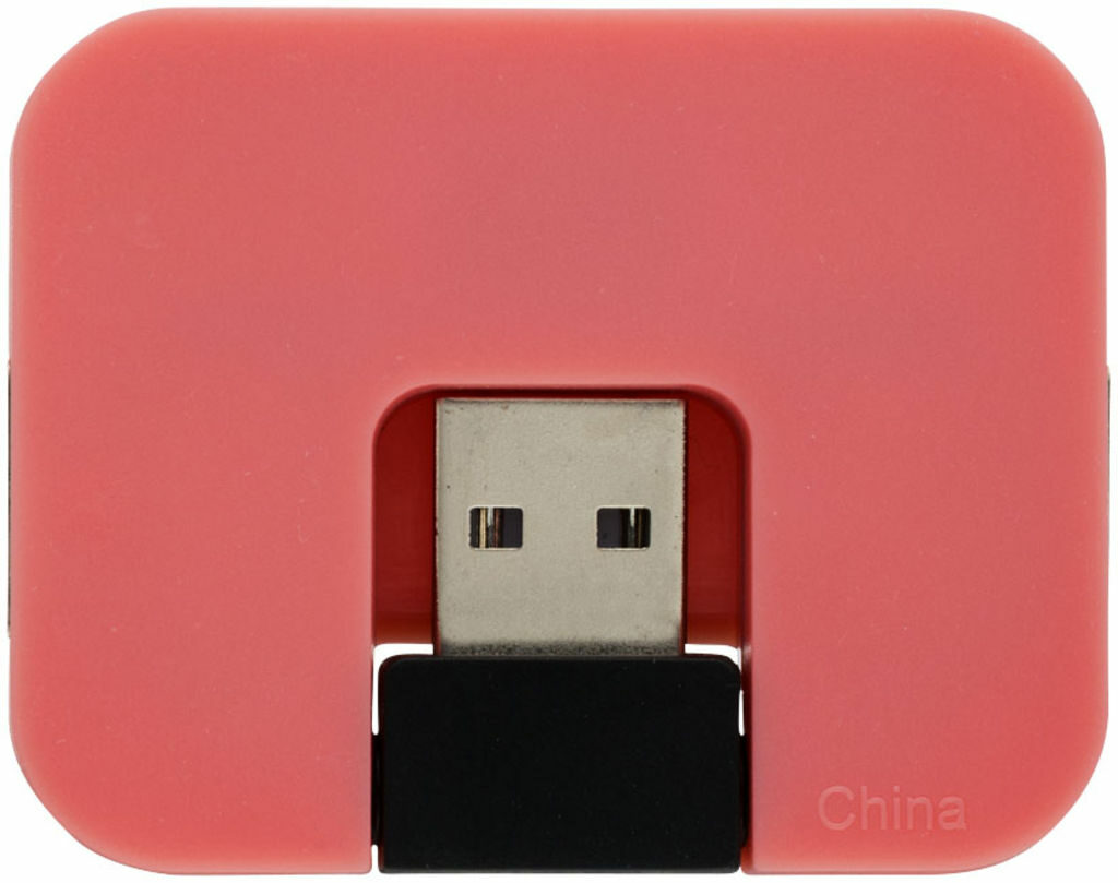 Хаб USB Gaia рожевий - 12359804- Фото №5 Хаб USB Gaia рожевий - 12359804- Фото №5