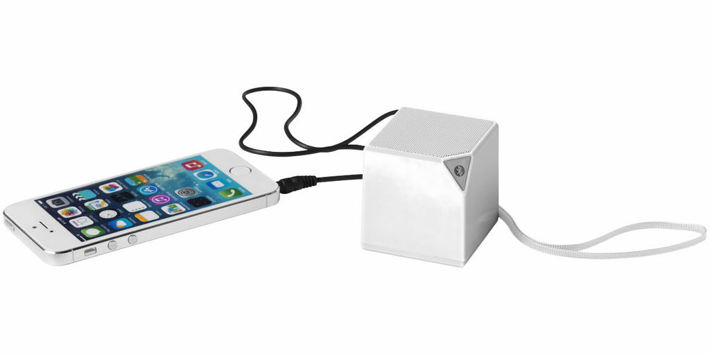 Колонка Sonic з функцією Bluetooth і вбудованим мікрофоном білий - 13417902- Фото №4