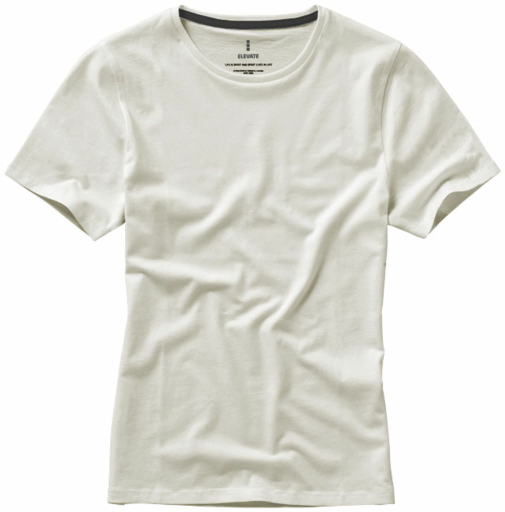 Жіноча футболка з короткими рукавами Nanaimo світло-сірий  розмір S - 38012901- Фото №4